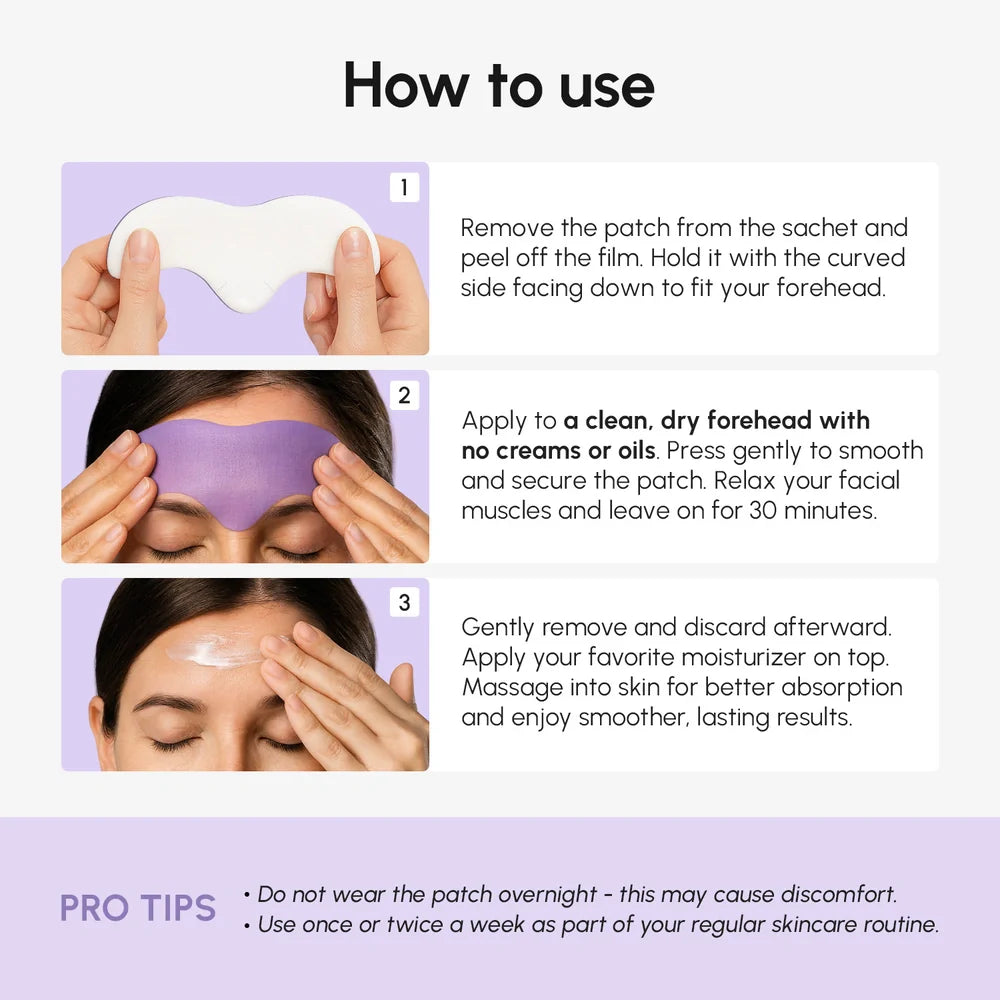 Collagen Forehead Patches – Skin Smoothing Treatment