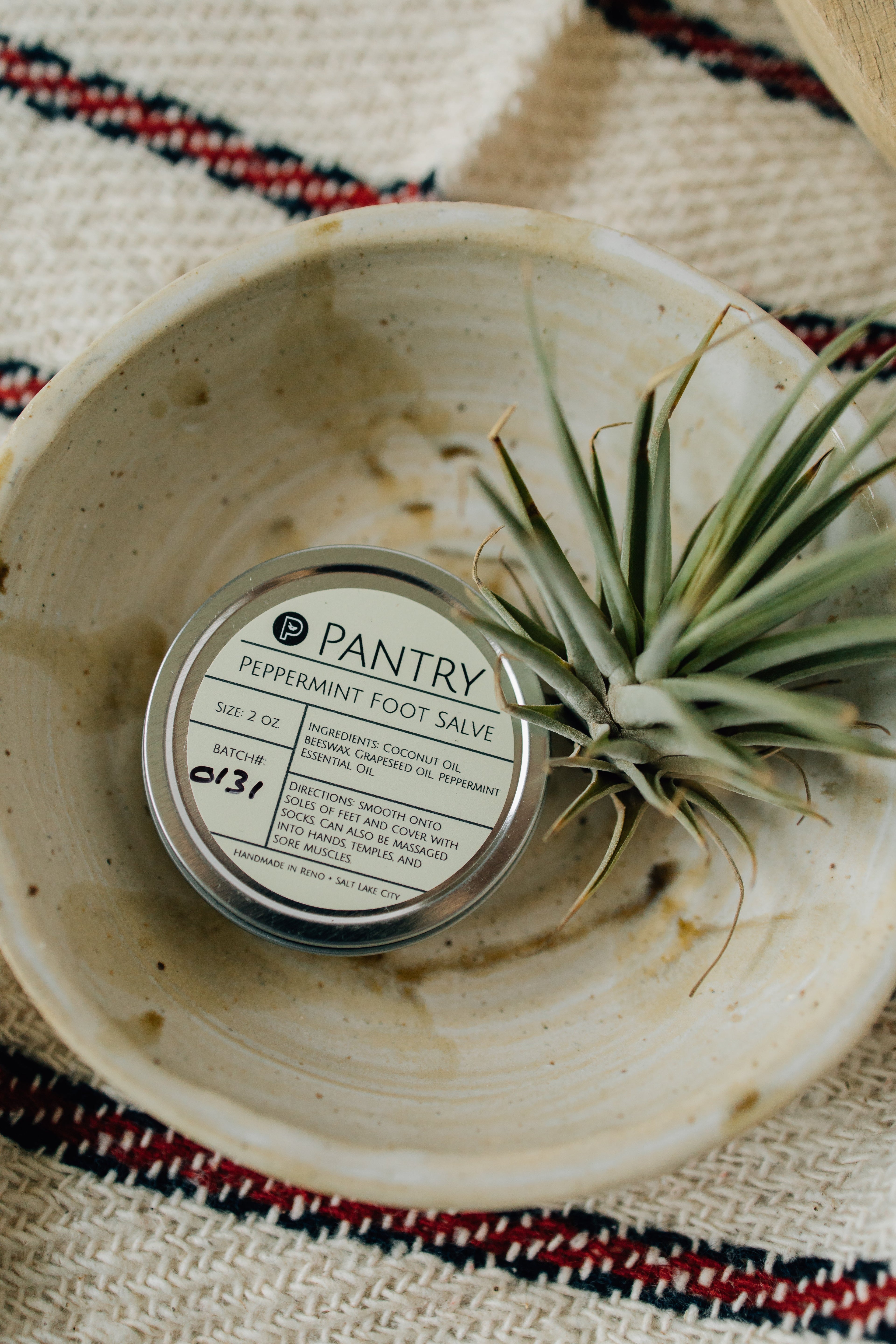 Peppermint Foot Salve - Soothing Foot Balm