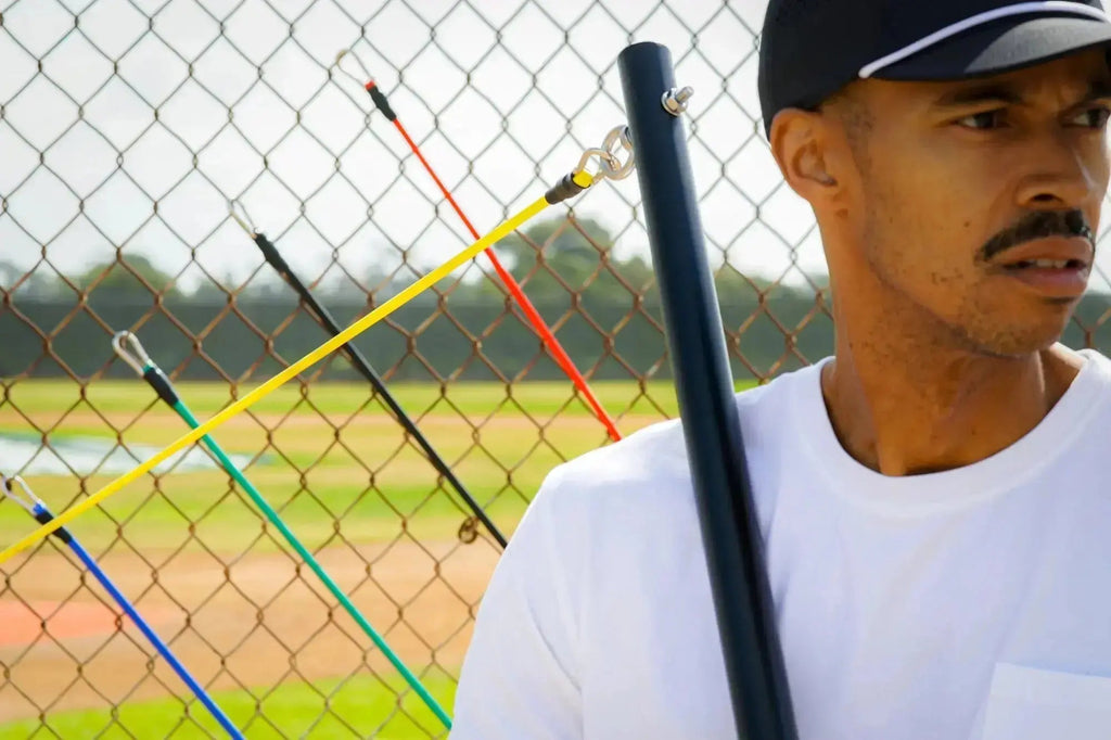 Power Swing Pro Bundle - Baseball & Softball Swing Trainer - 2 Attachment Points - Includes 4 Week Bat Speed Accelerator Program