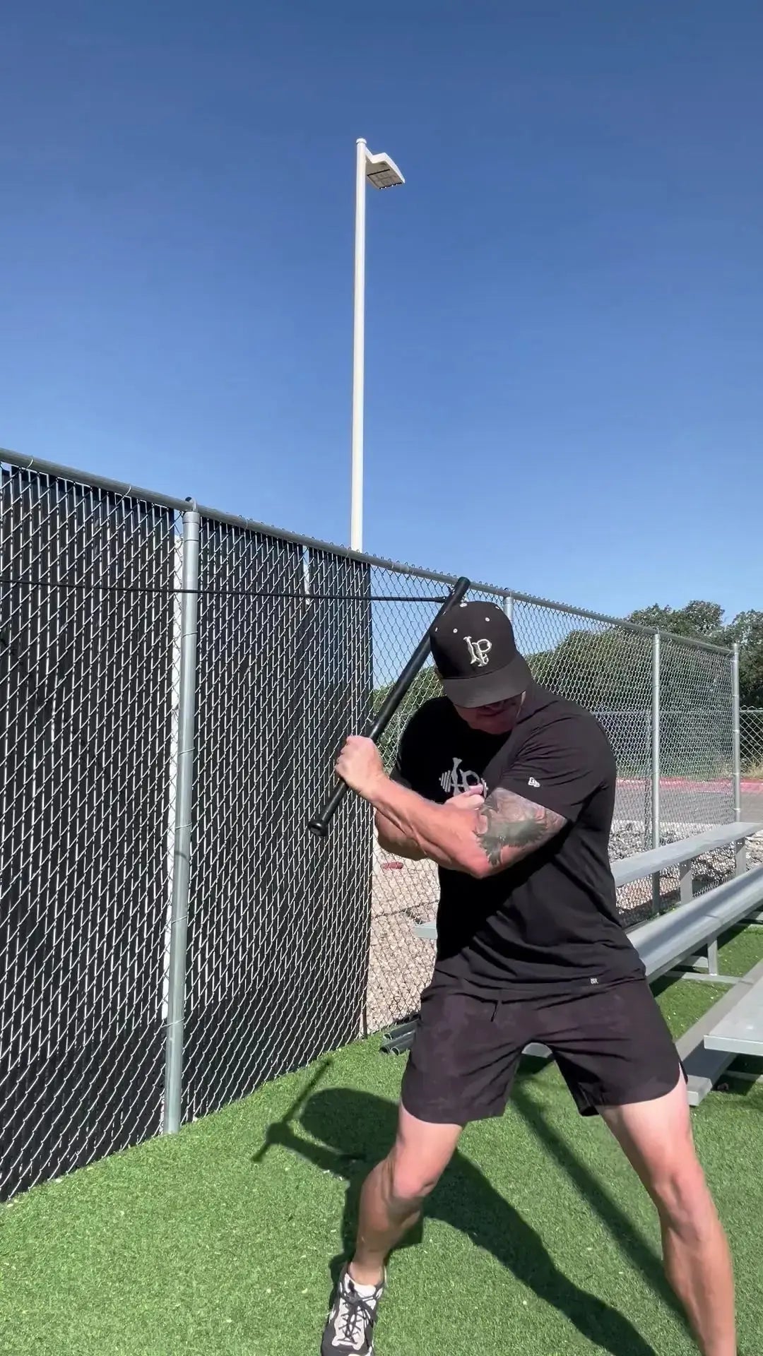 Power Swing Pro Bundle - Baseball & Softball Swing Trainer - 2 Attachment Points - Includes 4 Week Bat Speed Accelerator Program