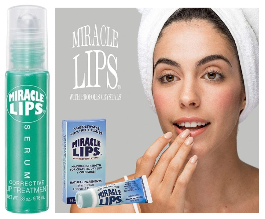 Holocuren Miracle Lips 3-Pack – Salve, Serum & SPF 15 Protect