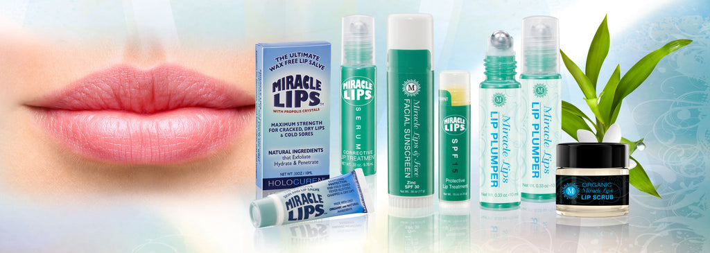 Holocuren Miracle Lips 3-Pack – Salve, Serum & SPF 15 Protect