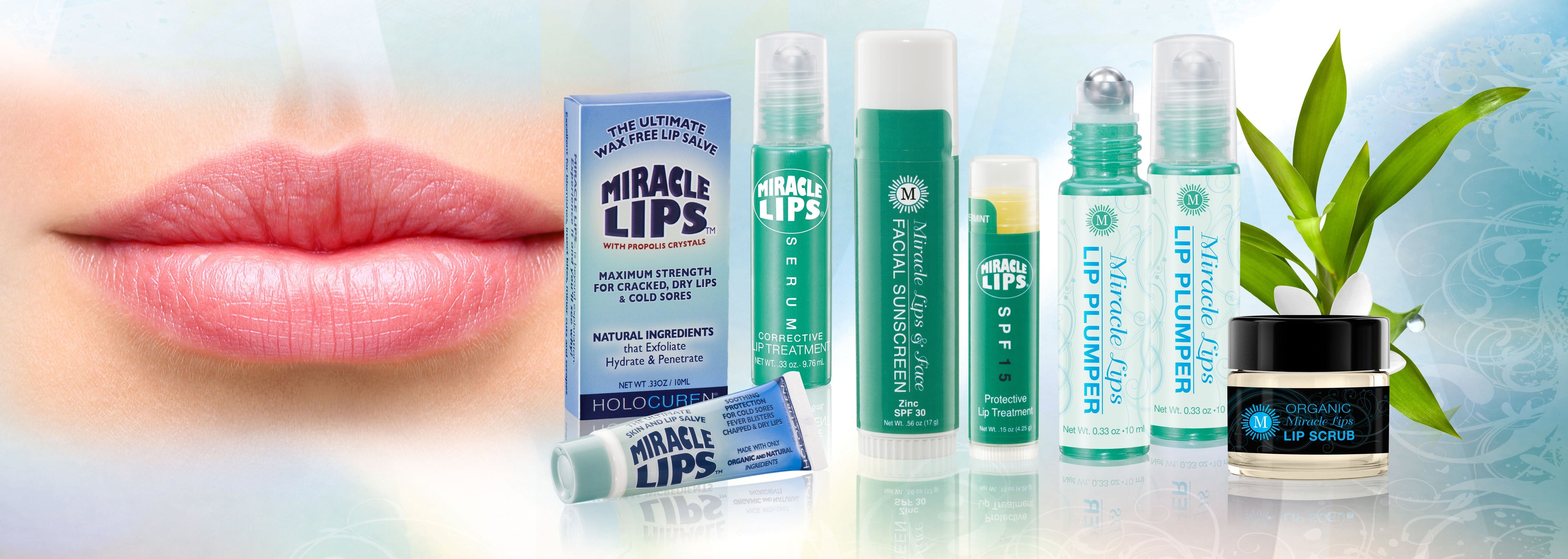 Holocuren Miracle Lips Anti-Aging Corrective Lip Serum 0.33 oz