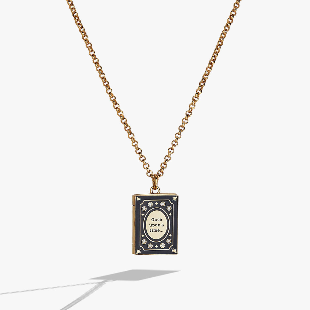 'A Reader Lives A Thousand Lives' Book Club Locket Pendant
