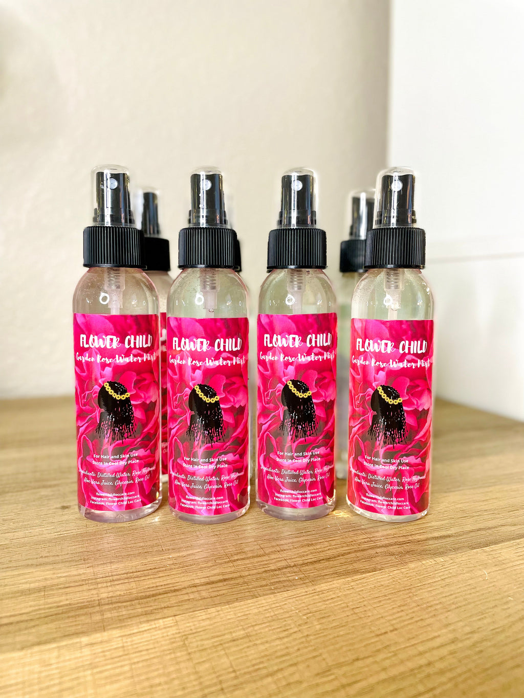 Garden Rosewater Hair Mist – Hydrating & Refreshing Spray