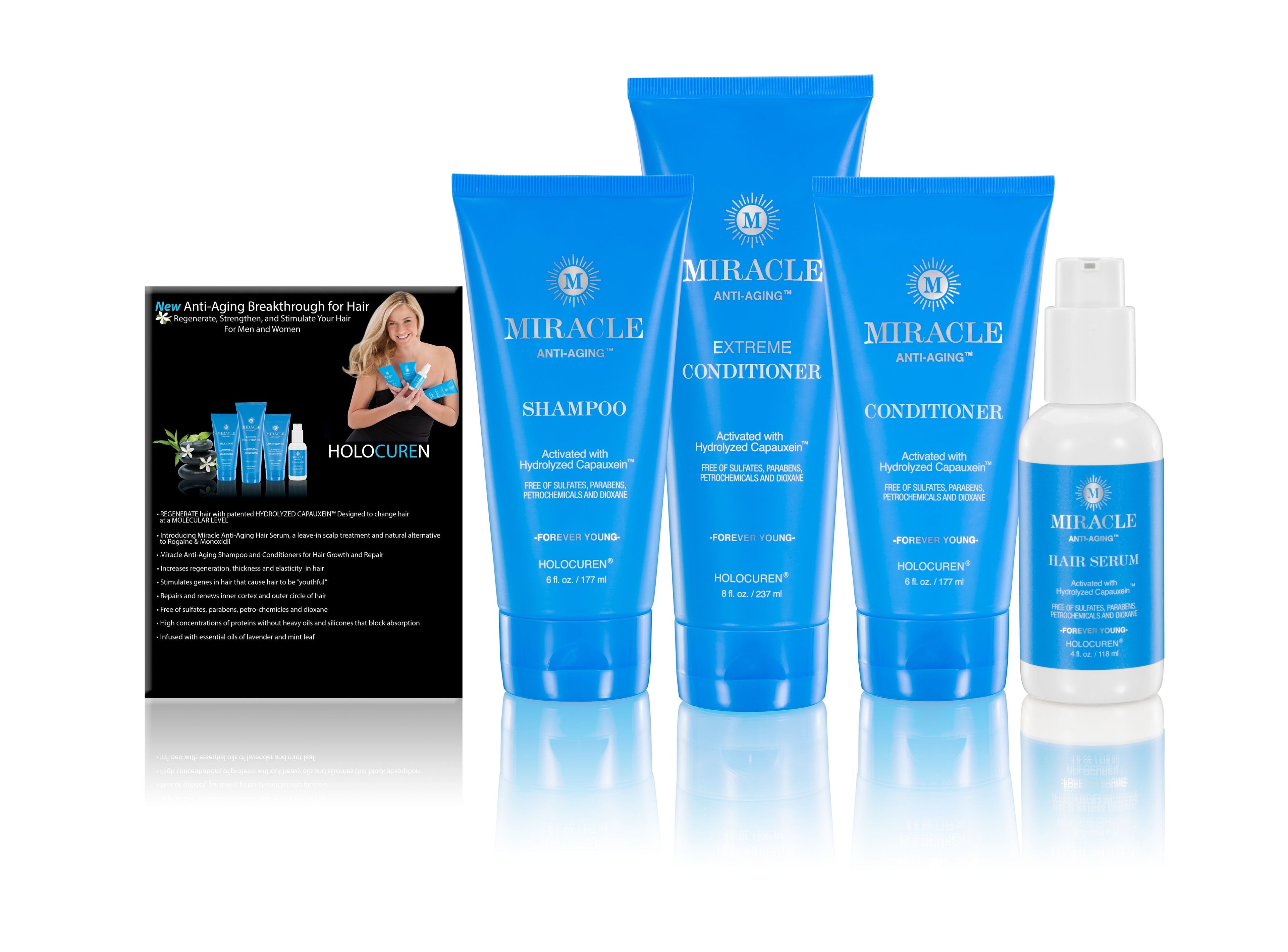 Holocuren Miracle Anti-Aging Extreme Conditioner – Hair & Follicle Care, 8 oz